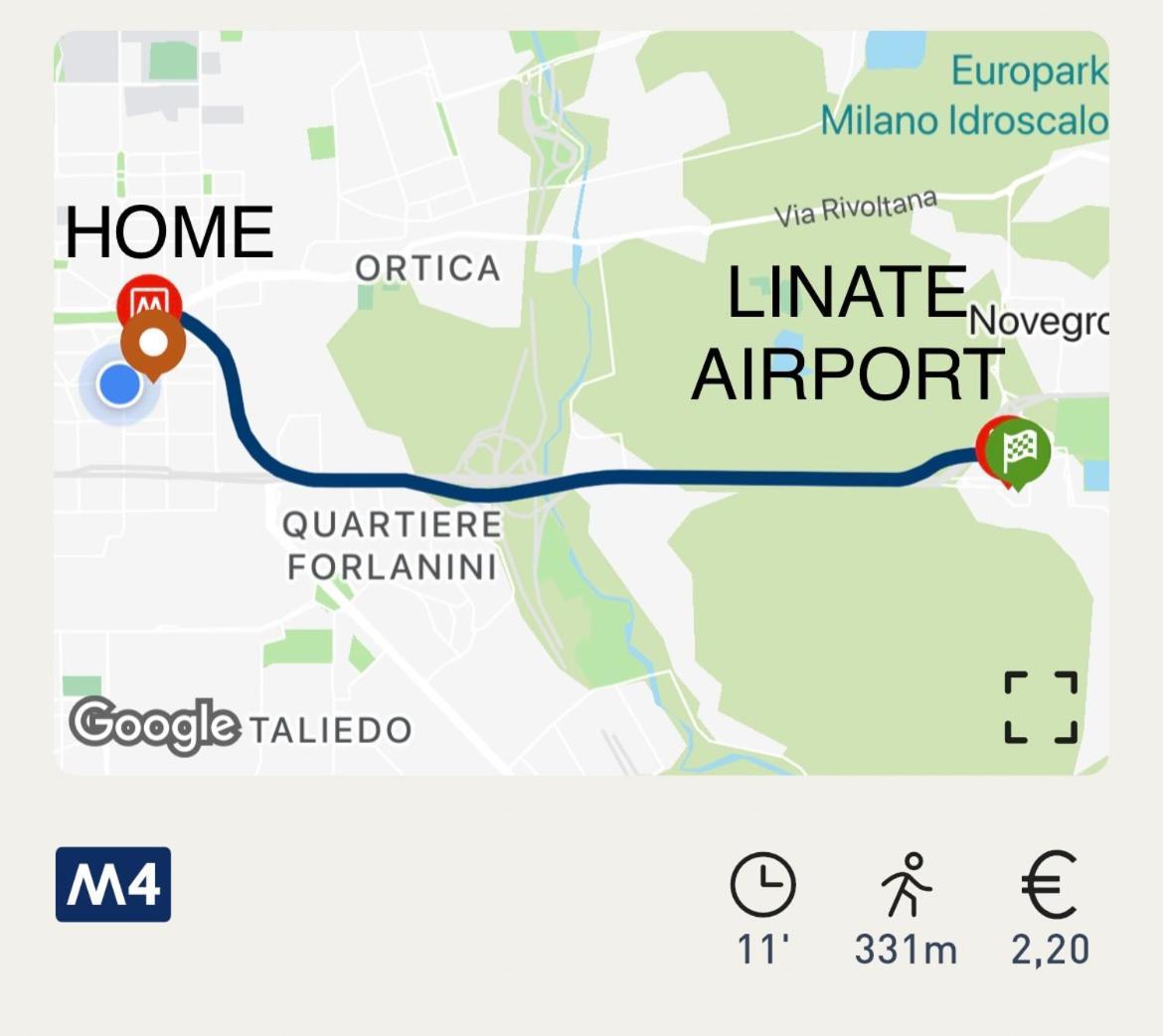 Masotto Apartment Linate-Close Center 米兰 外观 照片